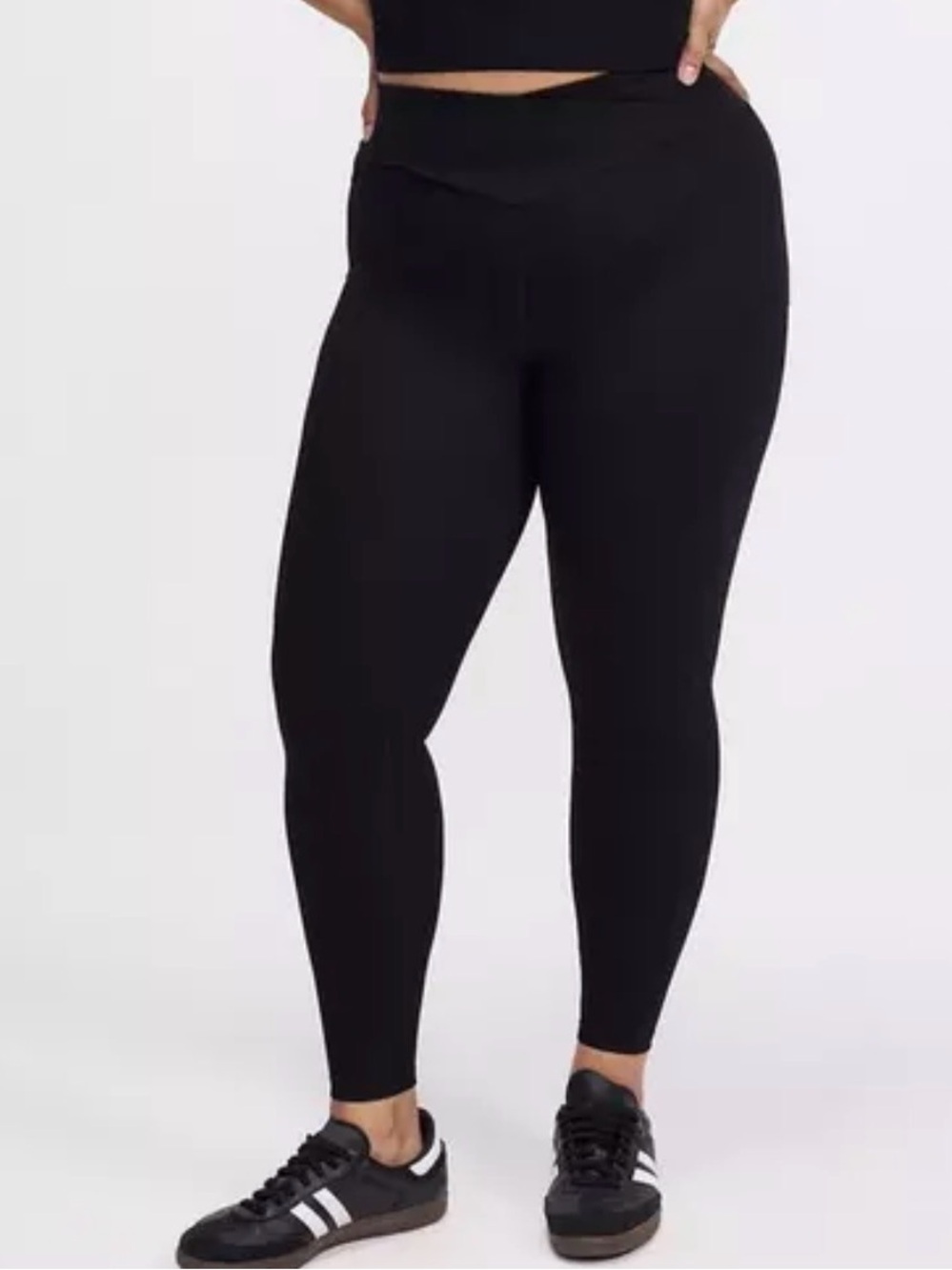 PINK Victoria's Secret Black High-Waist Plus Leggings